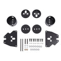 Front and Rear Bolt On Air Suspension Bracket Set - Fits GM C10 C20 1963-1972