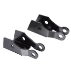 Black Powder-Coated Steel Bolt-On Rear Shock Extenders - Fits 1973–1987 Chevy GMC C10 C15 2WD Trucks