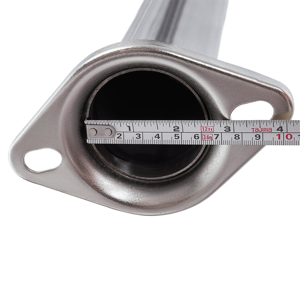 Stainless Steel Cat-Back Exhaust System with 4.5" Polished Tip - Fits 2005–2015 Toyota Tacoma 4.0L V6 Pickup Truck