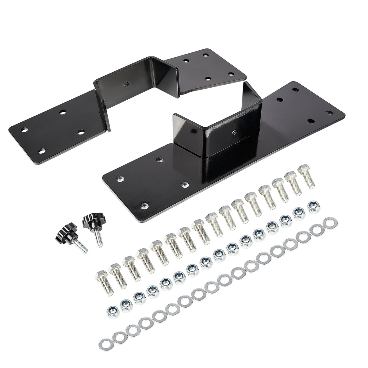 Steel Bolt-On Rear Axle C-Notch Kit - Fits 1999–2007 Chevrolet Silverado GMC Sierra 1500 Pickup Trucks