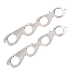 2.25" MLS Round-Port Exhaust Header Gaskets - Fits Chevy Big Block V8 Engines