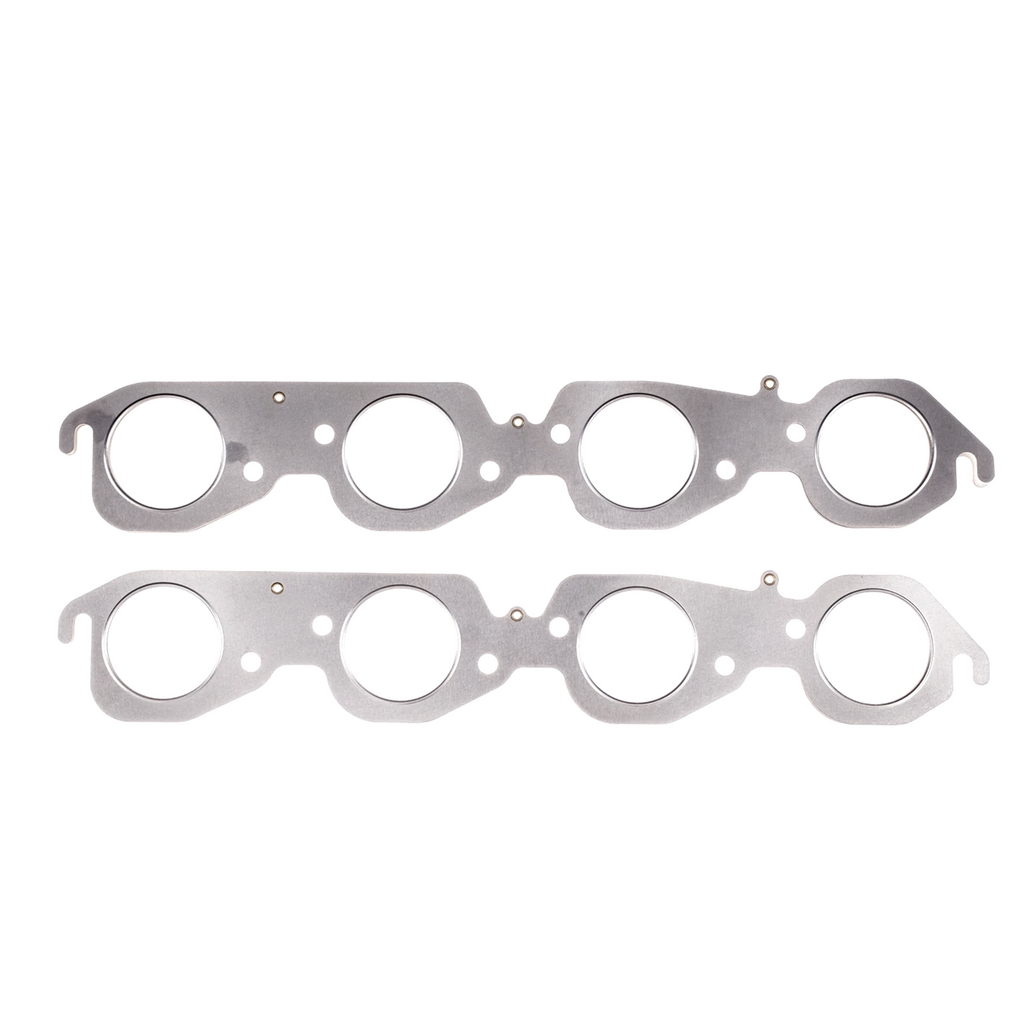 2.25" MLS Round-Port Exhaust Header Gaskets - Fits Chevy Big Block V8 Engines