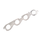 2.25" MLS Round-Port Exhaust Header Gaskets - Fits Chevy Big Block V8 Engines