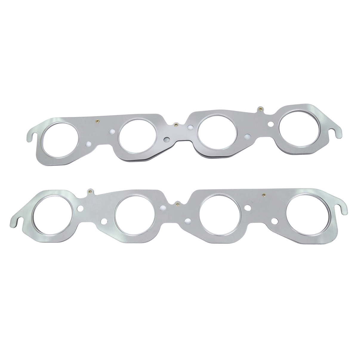 2.25" MLS Round-Port Exhaust Header Gaskets - Fits Chevy Big Block V8 Engines