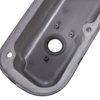 3-1/2" Black Finned Aluminum Valve Covers - Fits 1967–1991 Chrysler 318 340 360 Small Block V8
