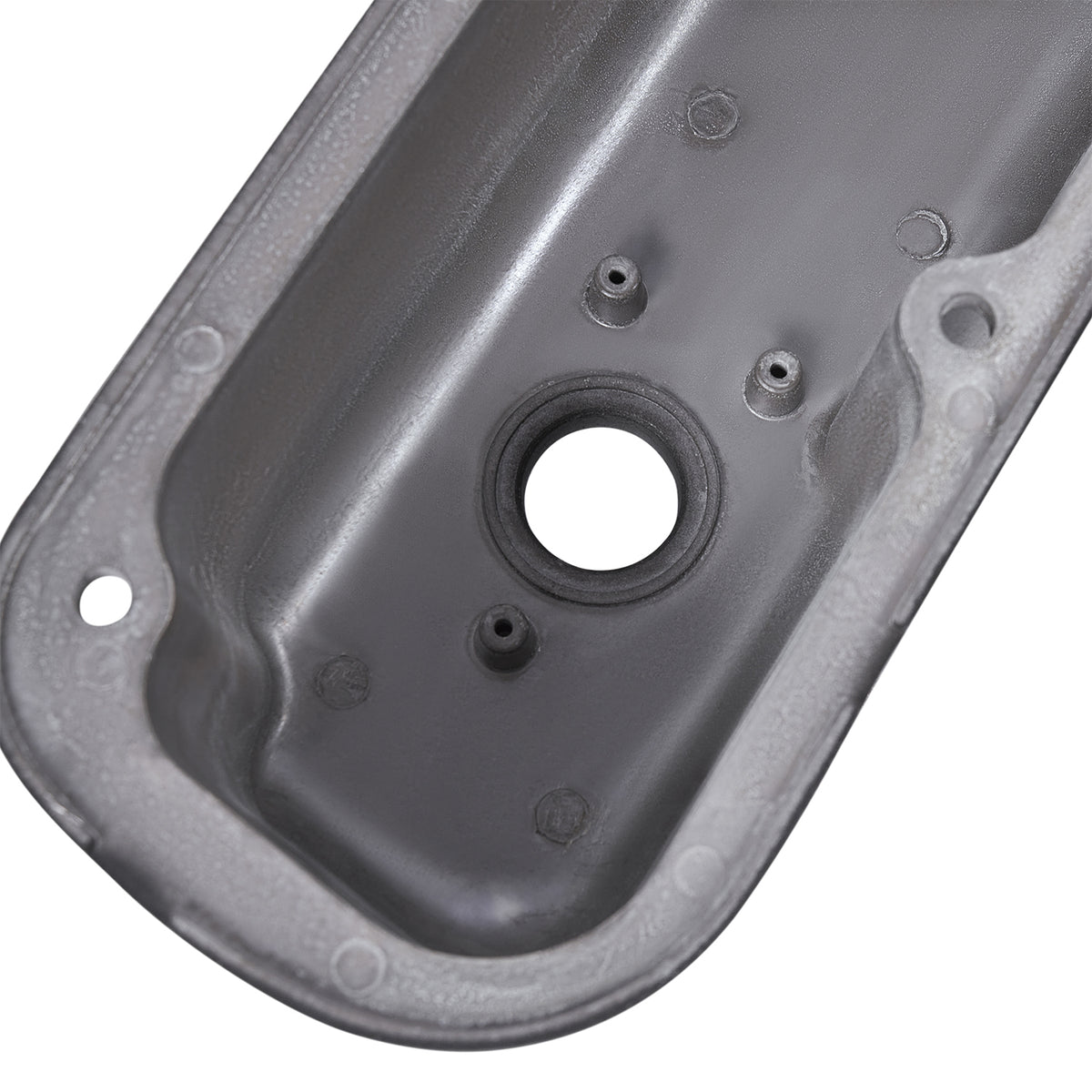 3-1/2" Black Finned Aluminum Valve Covers - Fits 1967–1991 Chrysler 318 340 360 Small Block V8