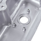 3-1/2" Polished Finned Aluminum Valve Covers - Fits 1967–1991 Chrysler 318 340 360 Small Block V8