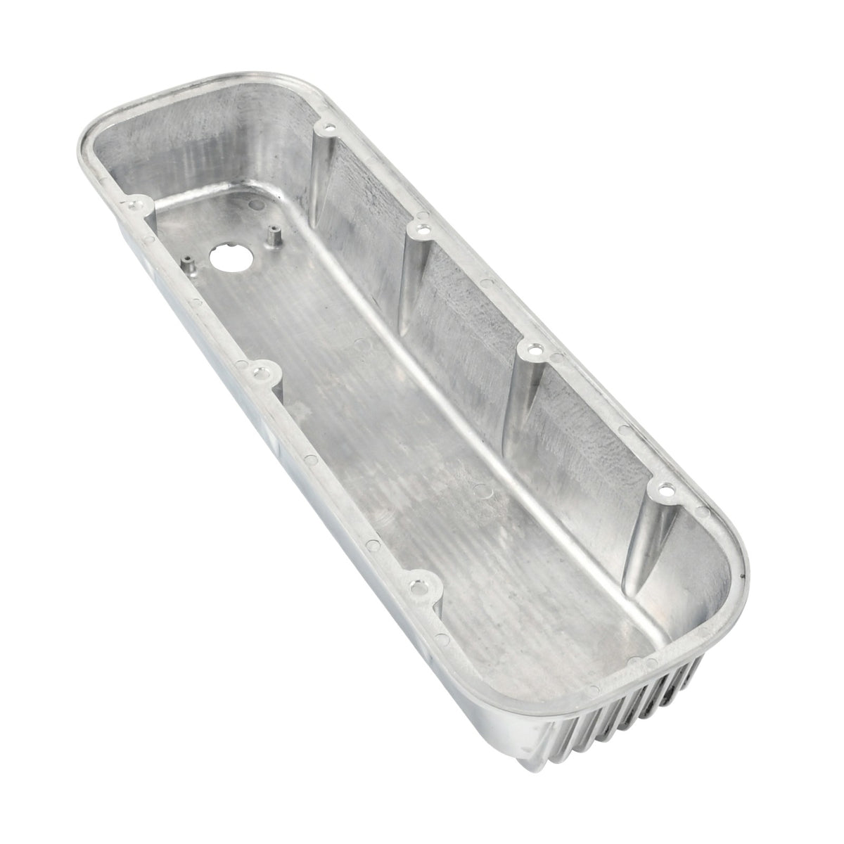 3-11/16" Polished Cast Aluminum Tall Full-Finned Valve Covers - Fits Chevy 396 402 427 Big Block V8