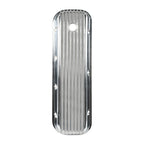 3-11/16" Polished Cast Aluminum Tall Full-Finned Valve Covers - Fits Chevy 396 402 427 Big Block V8