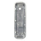 3-11/16" Polished Cast Aluminum Tall Full-Finned Valve Covers - Fits Chevy 396 402 427 Big Block V8