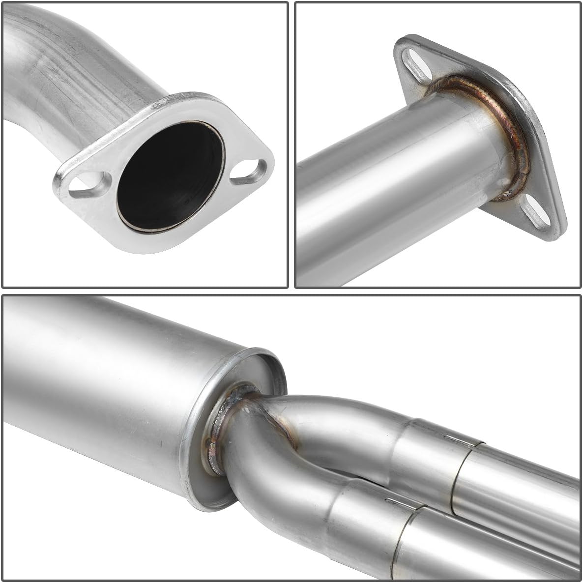 3" Stainless Steel Catback Exhaust System - Fits 2004–2015 Nissan Titan