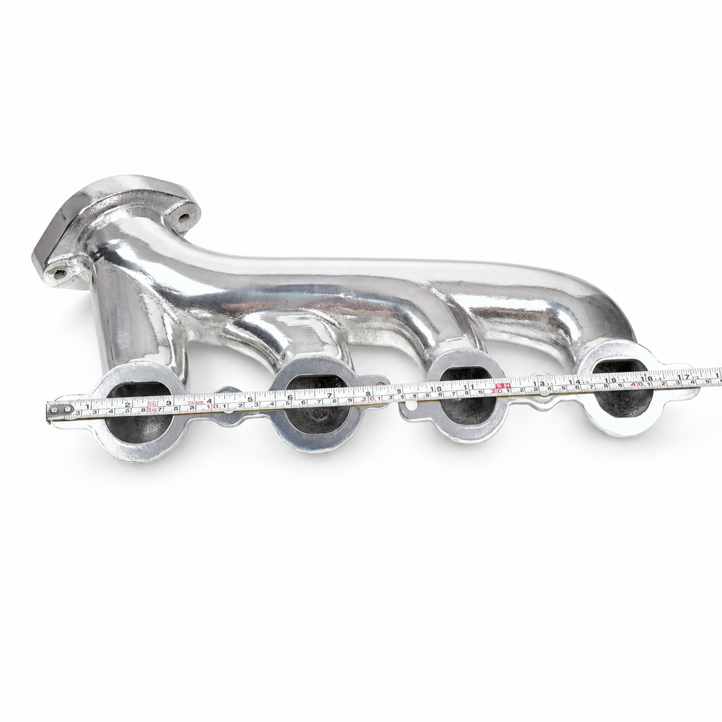 1-3/4" Ceramic-Coated Cast Iron Exhaust Manifolds - Fits GM LS1 LS2 LS3 Gen III IV Engines