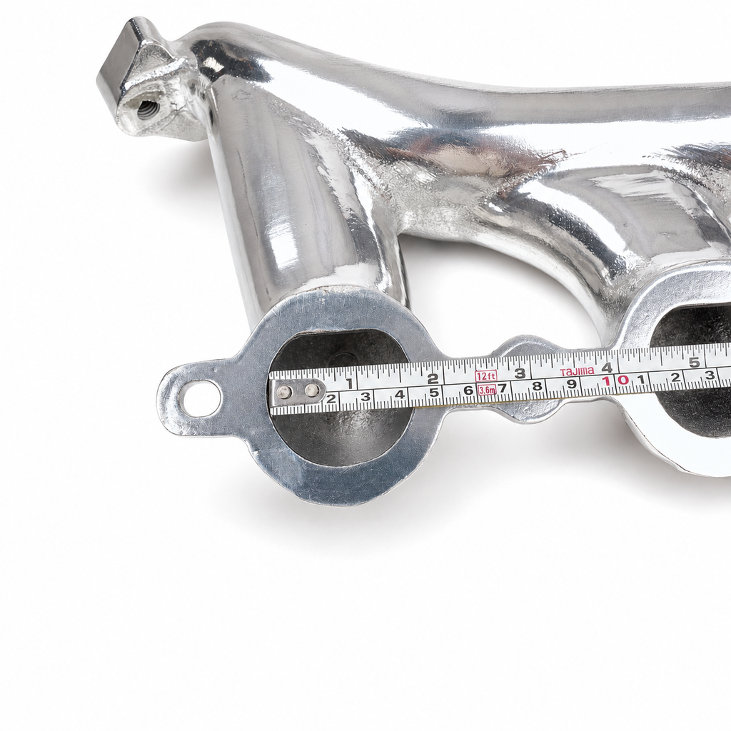 1-3/4" Ceramic-Coated Cast Iron Exhaust Manifolds - Fits GM LS1 LS2 LS3 Gen III IV Engines