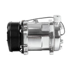 12V 8-Groove 5H14/508 Style A/C Compressor with Clutch - Fits Universal R134a A/C Systems