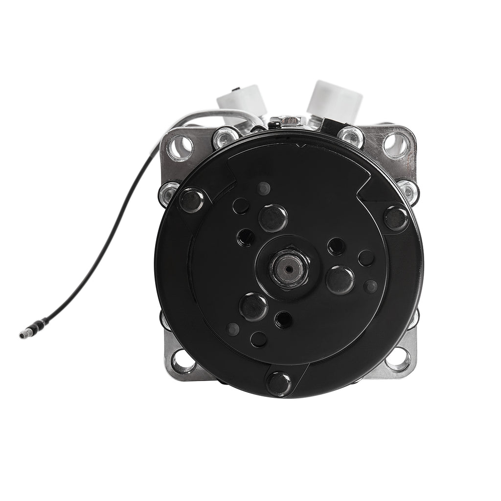 12V 8-Groove 5H14/508 Style A/C Compressor with Clutch - Fits Universal R134a A/C Systems
