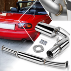 3.5" Stainless Steel Catback Exhaust System - Fits 1990–1997 Mazda Miata MX-5 NA 1.6L 1.8L