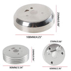 Steering Wheel Hub Adapter - Fits GM-Style Steering Column Splines