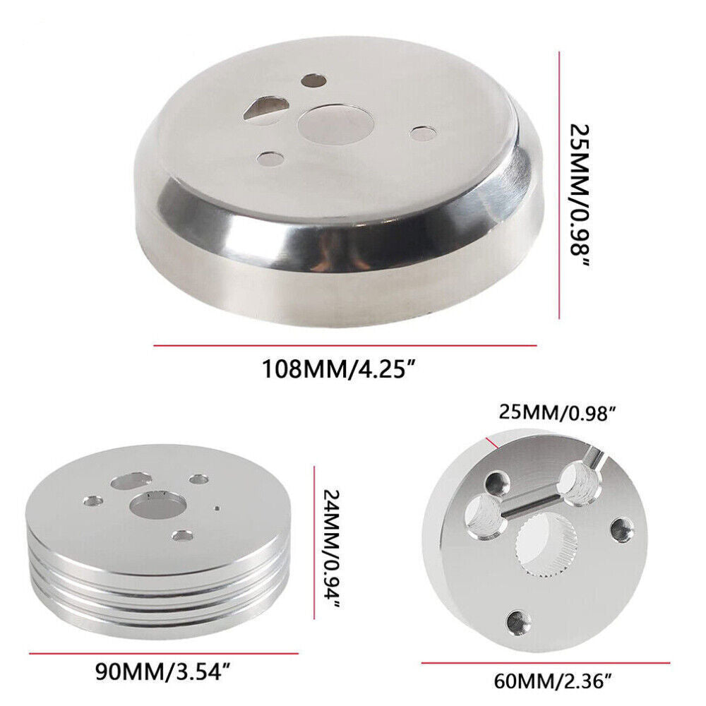 Steering Wheel Hub Adapter - Fits GM-Style Steering Column Splines