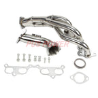 Mirror Polished 304 Stainless Steel Exhaust Header - Fits 1995-2001 Toyota Tacoma 2.4L 2.7L L4