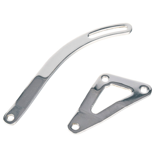 Chrome Alternator Mounting Bracket Kit for Dodge Plymouth 318 340 360 V8 – Durable Steel Build