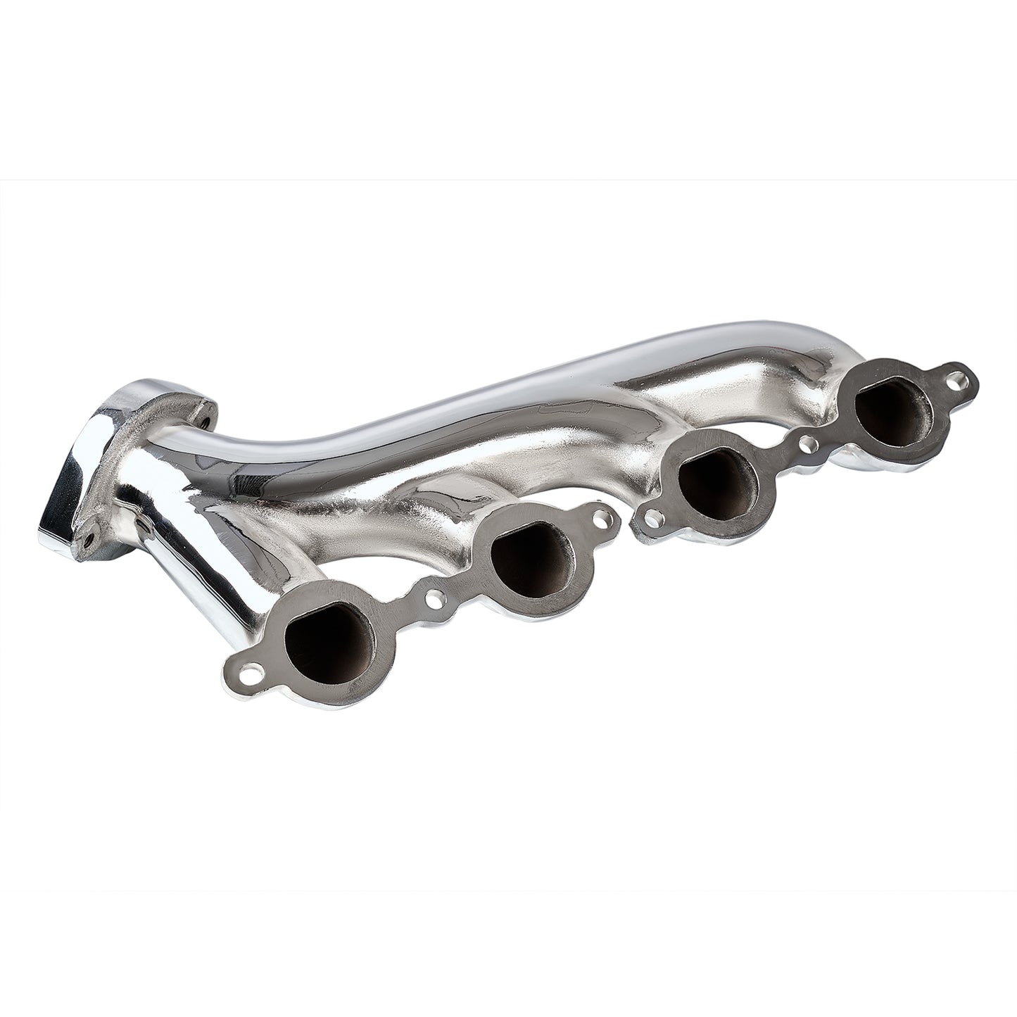 LS Swap Exhaust Manifolds, Chrome Finish, 1.75" Primary Tubes, 2.25" Collectors, Compatible With GM Small Block Gen III & IV Engines（EH030CH））