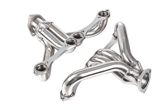 Block Hugger Exhaust Headers for Chevy SBC 283 305 327 350 400 | Small Block V8