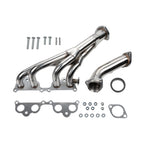 Stainless Steel 4‑2‑1 Shorty Exhaust Header f﻿or Toyota Tacoma 1995‑2001 2.4L 2.7L RWD