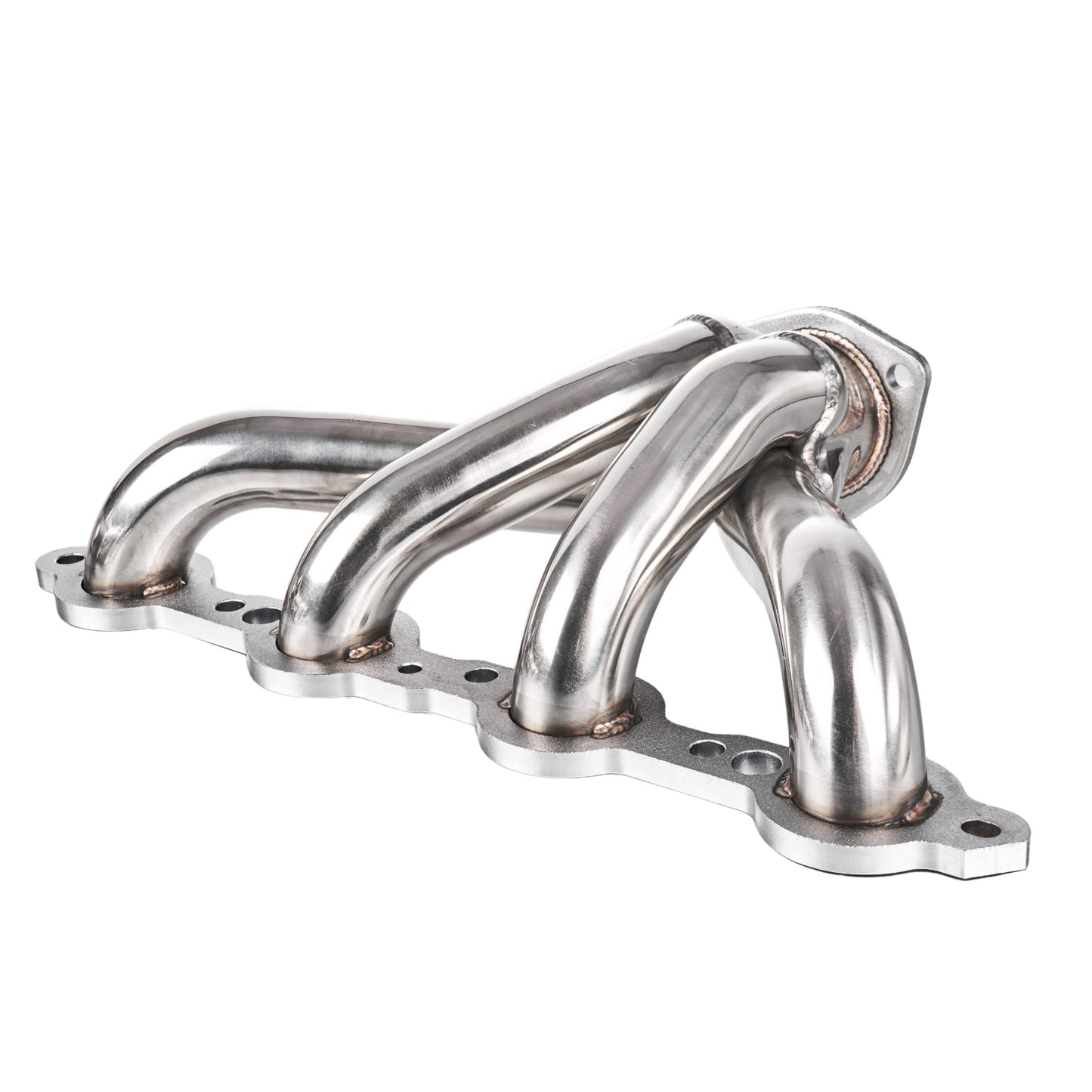 Universal LS Block Hugger Headers for GM Gen III/IV Engines – 1-5/8" Primaries, 2.5" Collector, Silver Ceramic Coated, Compact Fit for Custom Builds, Street Rods & LS Swaps（EH027SS)