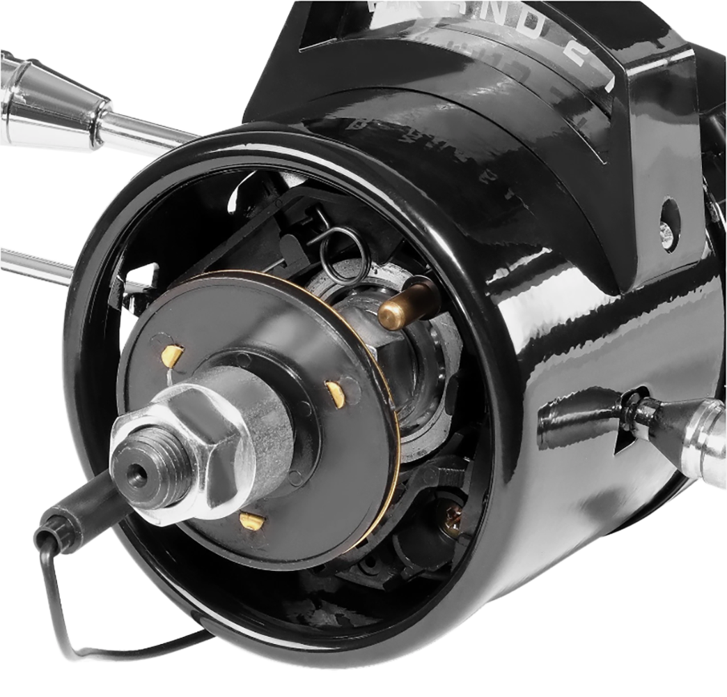 28" Black Stainless Steel Tilt Steering Column - Fits 1955-1959 Chevy GMC Trucks Automatic Floor Shift