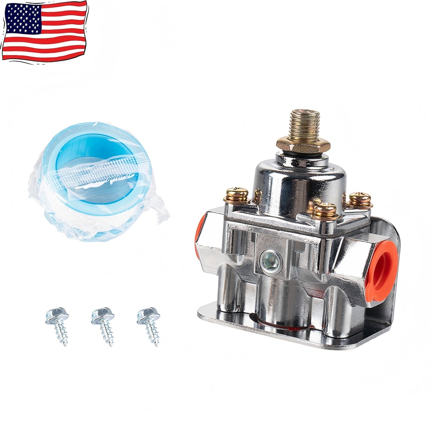 12-803 2 Port 4 1/2 to 9 PSI Carburetor Fuel Pressure Regulator（FH001）