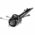 28" Black Stainless Steel Tilt Steering Column - Fits 1955-1959 Chevy GMC Trucks Automatic Floor Shift