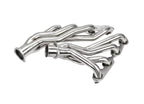 Mid-Length 16-Gauge Stainless Steel Exhaust Headers - Fits Chevy BBC 454 Chevelle Camaro Square Port
