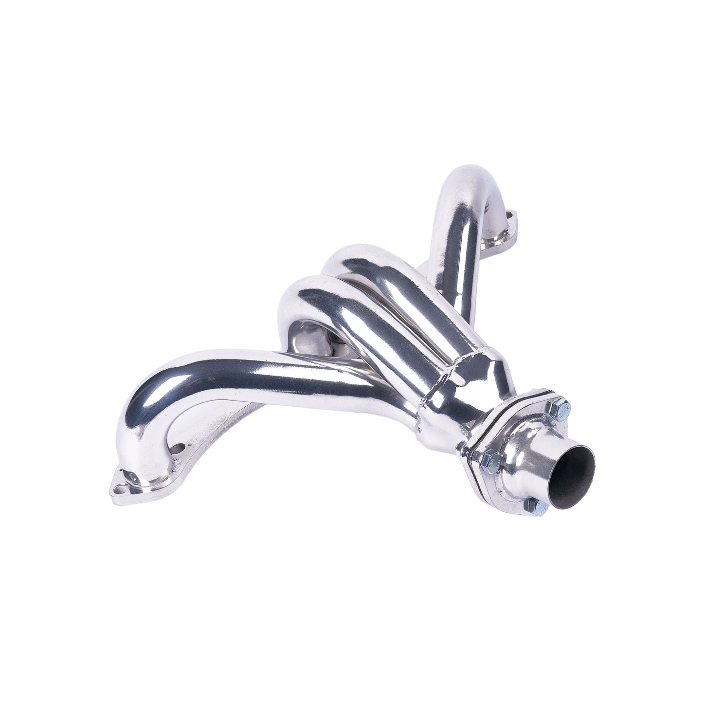 Ceramic Coated Exhaust Header for Chevy SBC V8 283 305 327 350 400 | 1-5/8" Tube, 2.5" Collector（EH001CER)