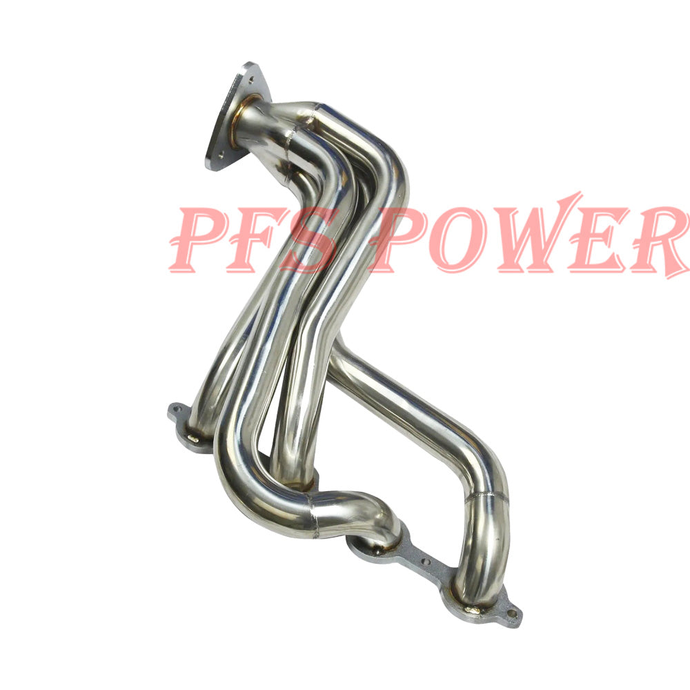 Shorty Headers 4-1 Design T-304 Stainless Steel Header & Y-Pipe Kit - Fits 1999-2006 GMT800 Chevy GMC 4.8L 5.3L V8 Silverado Sierra Tahoe Yukon