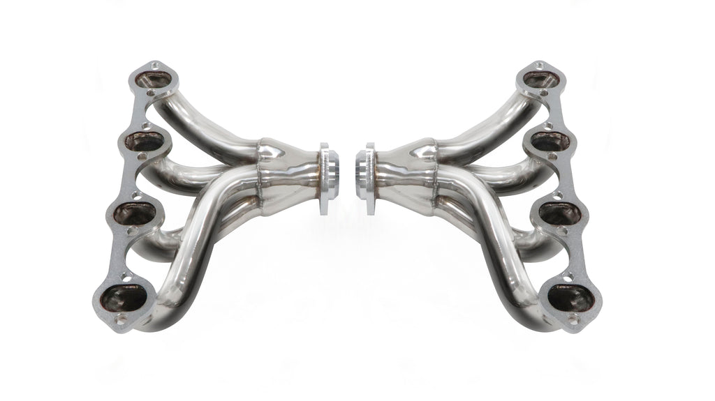 Hugger Stainless Steel Exhaust Headers - Fits Ford 289 302 351 Small Block V8