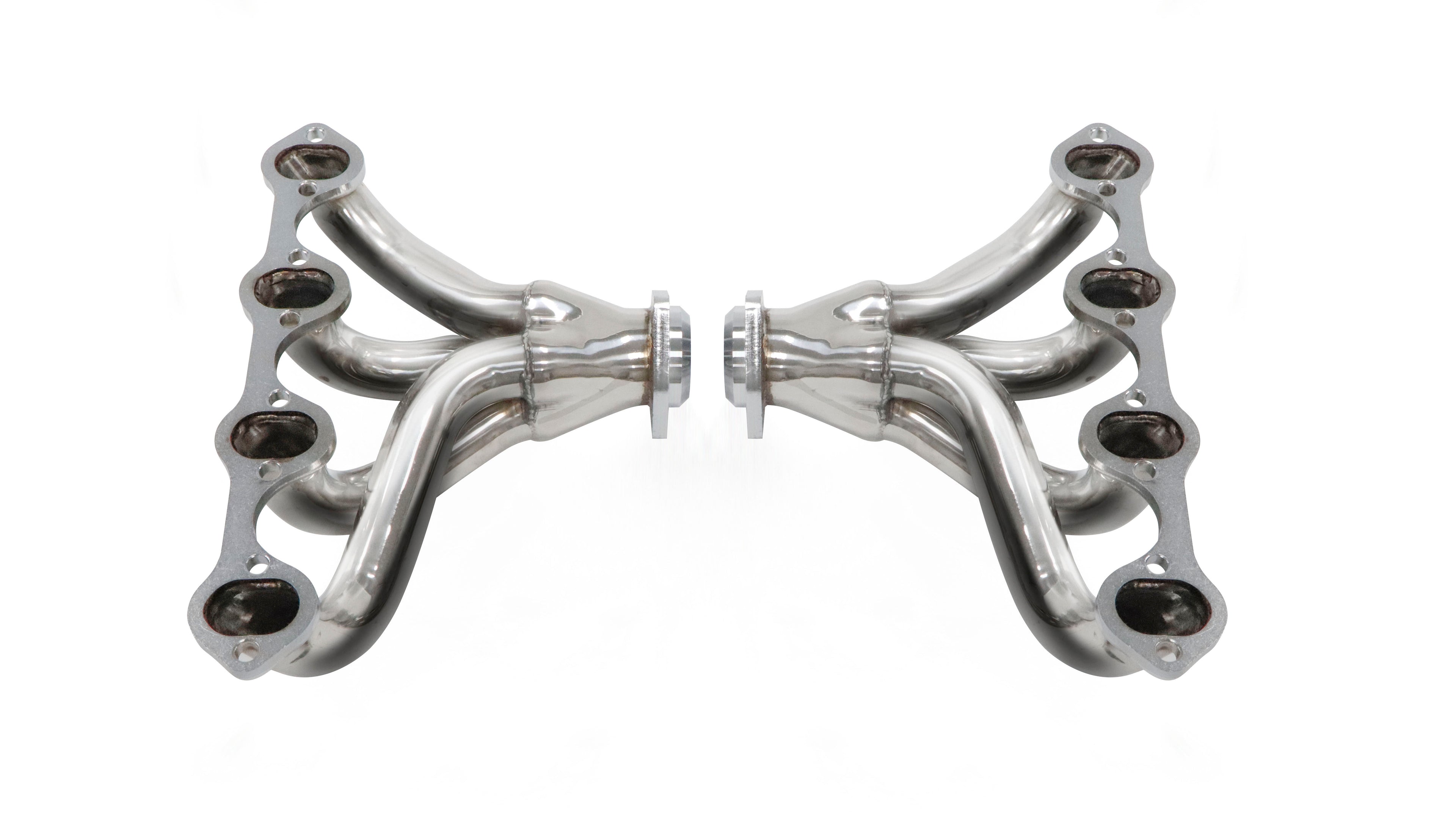 Hugger Stainless Steel Exhaust Headers - Fits Ford 289 302 351 Small Block V8