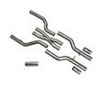 3" Natural 304 Stainless Steel X-Pipe - Fits 2016+ Chevrolet Camaro ZL1 LT1 LT4 6.2L Muscle Car