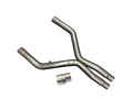 3" Natural 304 Stainless Steel X-Pipe - Fits 2004-2006 Pontiac GTO 5.7L LS1 6.0L LS2 Muscle Car