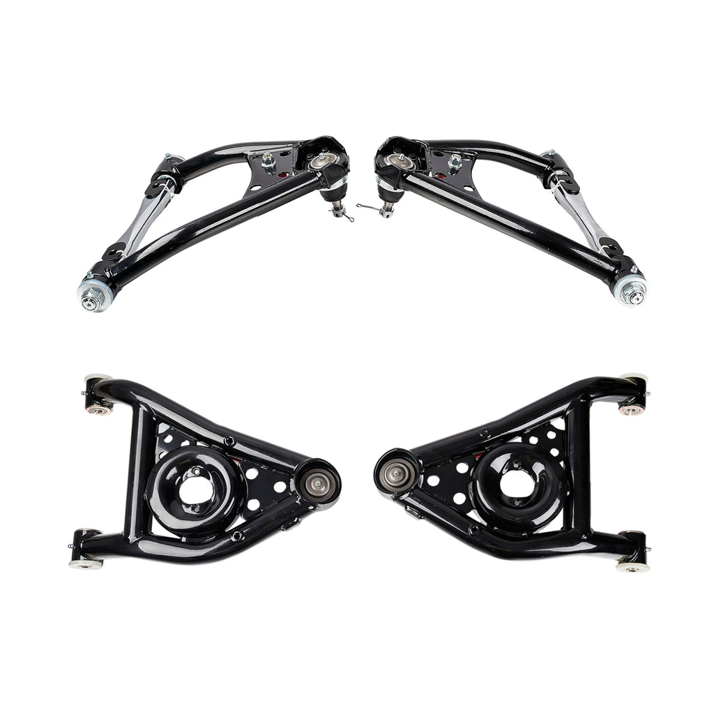 Upper & Lower Tubular Control Arm Kit - Fits 1968-1974 Nova  Omega Apollo GM A-Body 1967-1969