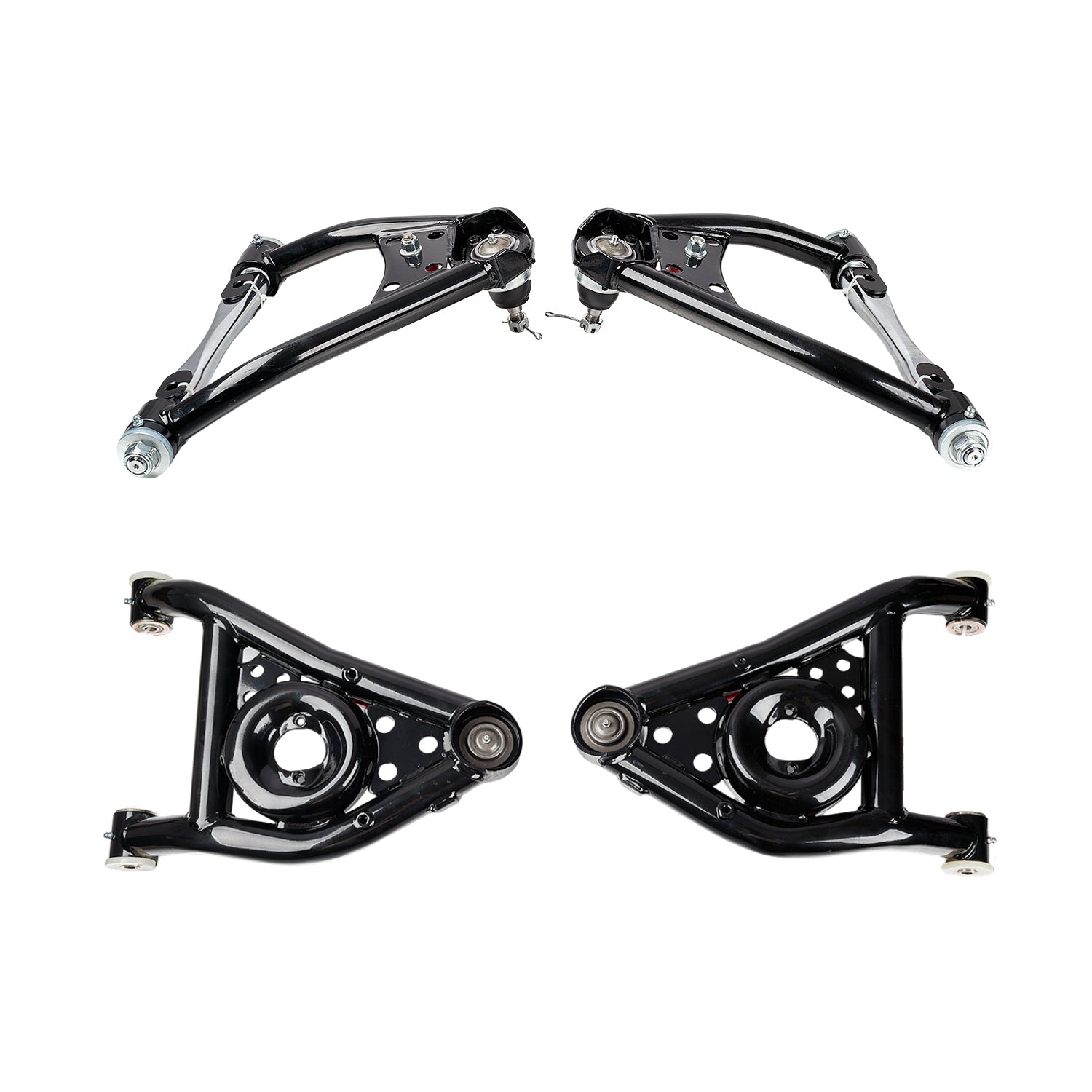 Upper & Lower Tubular Control Arm Kit - Fits 1968-1974 Nova  Omega Apollo GM A-Body 1967-1969