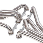 Long Tube Ceramic Coated 1-5/8" Exhaust Headers - Fits Chevy GMC Trucks 1966-1991 SBC V8