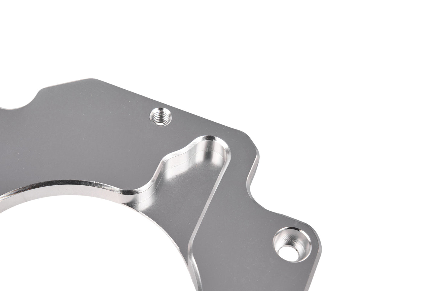 Universal LS Throttle Body Adapter – 75mm DBW to 4” Intake Manifold | Billet Aluminum for LS2 LS3 L92 L76 L99