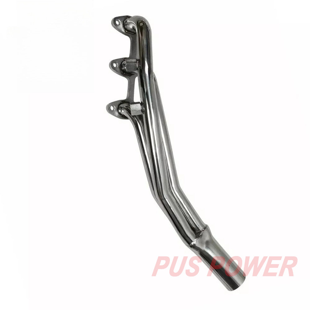 Mirror Polished 304 Stainless Steel Exhaust Header - Fits 1988-1995 Toyota 4Runner Pickup 3.0L V6