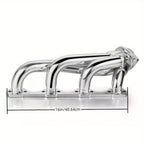 Long Tube Ceramic 304 Stainless Steel Exhaust Header Kit - Fits 1979-1993 Ford Mustang 5.0 V8 GT LX SVT