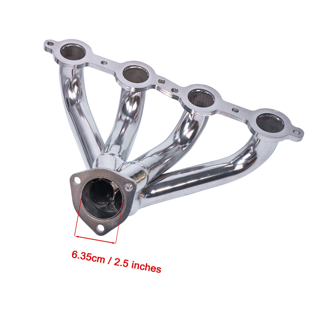 Block Hugger Ceramic Coated Exhaust Headers - Fits LS1 LS2 LS3 LS6 LS Swap