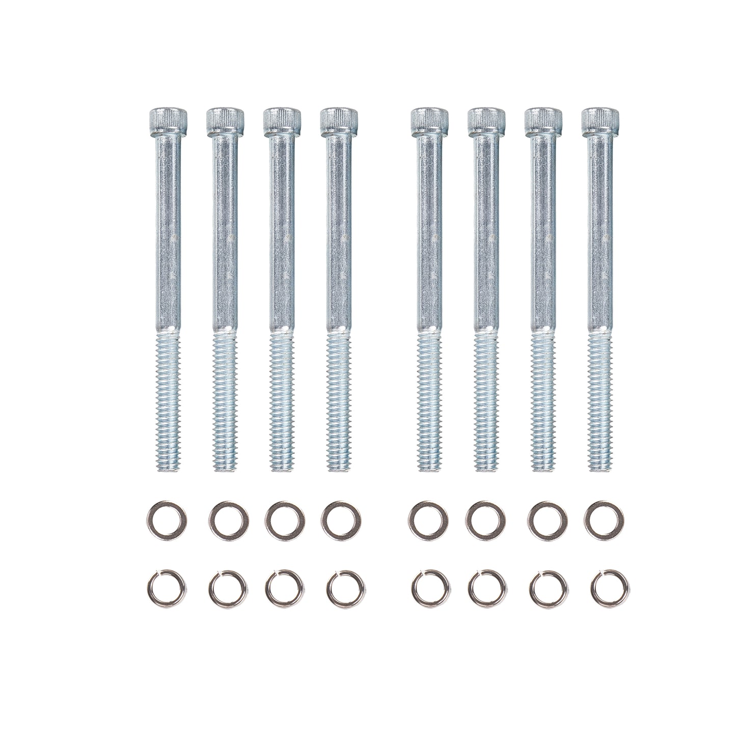 Pontiac 326 350 400 455 Fabricated Valve Covers 1955–79 Long Bolt Black/Polished(PVC8550)
