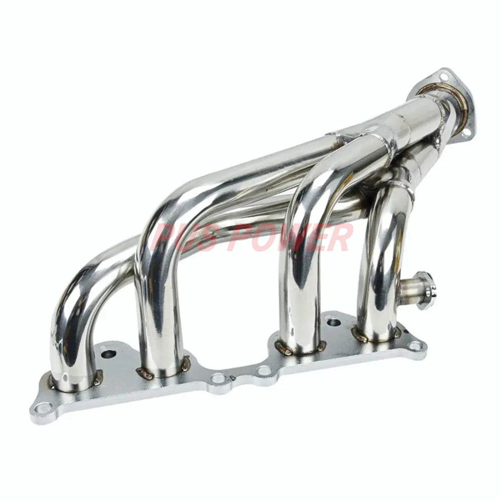 Mirror Polished 304 Stainless Steel Exhaust Header - Fits 1995-2001 Toyota Tacoma 2.4L 2.7L L4
