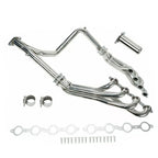 Long Tube Mirror Polished 304 Stainless Steel Exhaust Headers - Fits 2004-2013 GMT900 V8 Trucks & SUVs