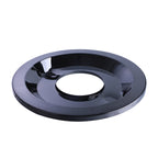 14" x 3" All Black Chrome Lid High Flow Air Cleaner Filter Kit - Fits SBC BBC 5-1/8" Neck