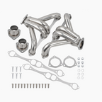 Block Hugger Shorty Exhaust Headers - Fits Small Block Chevy SBC 283 305 327 350 400 V8